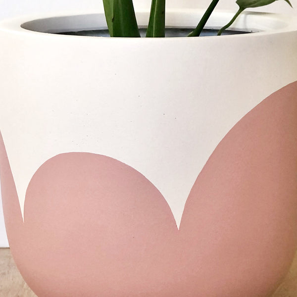 Small Boldly Bloom Plant Pot in Pink